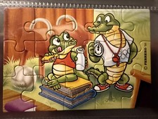 Kroko Szkoła Puzzle Narożnik 1991 Jajko niespodzianka Ferrero D