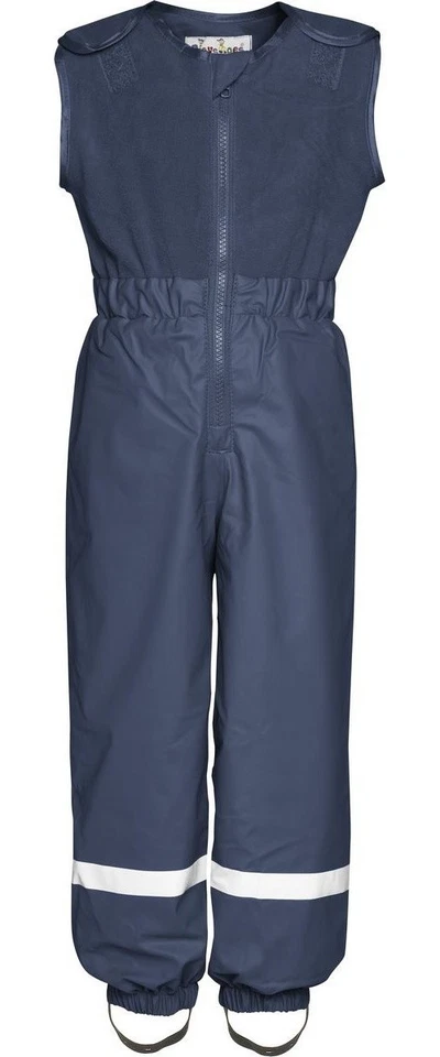 Playshoes Kinder Regenhose mit Fleece-Latz Marine - Bild 1 von 3
