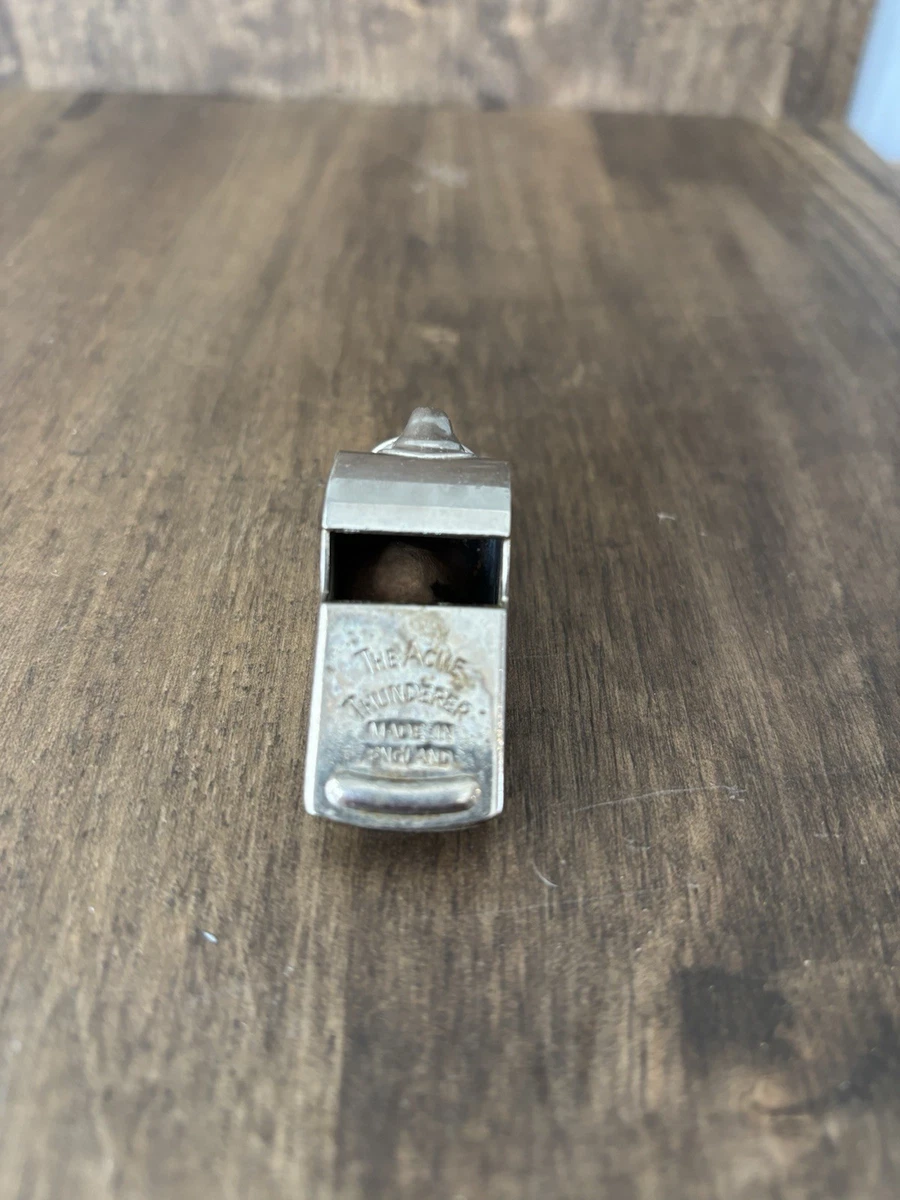 Ancien Sifflet Acme Thunderer Pour Police Et Arbitre, Vintage UK