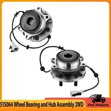 2PC 2WD Front Wheel Bearing Hub for 2005-2012 Frontier Pathfinder Xterra Equator
