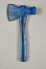 Vintage World's Fair 1893 George Washington Blue Glass Tomahawk Hatchet Axe