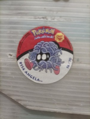 Tangela 56/70 Sticker Merlin Chupa Chups Druckfehler sehr selten