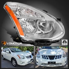Passenger Side Fits 2008-2013 Rogue 2014-2015 Select Halogen Headlight Right