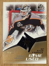 2003-04 SP Game Used Edition - SP Star Fabrics Tomas Vokoun #108 Gold /30 (MEM)