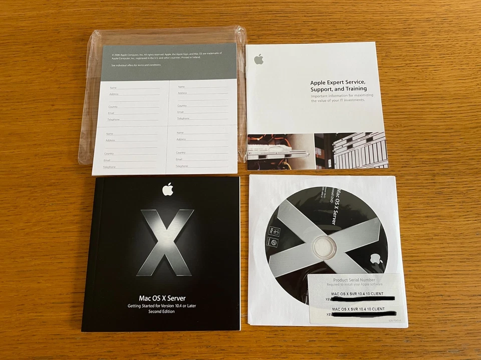 Apple Mac OS X 10.4.7 Tiger SERVER, 10 Client Lizenz - PowerPC G5, G4 und Intel - Bild 3 von 4