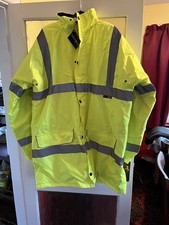 Warrior Mens Nevada High Visibility Safety Jacket  PC212 3XL