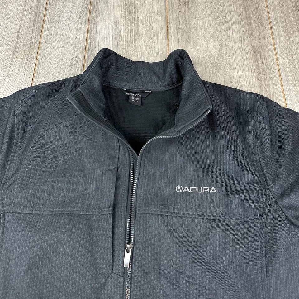 Куртка мужская Acura XL на молнии для сотрудников серая б/у в отличном состоянии - Изображение 4 из 4