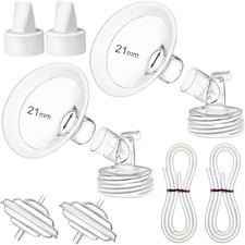 PumpMom 21mm Pump Parts for Spectra S2 Spectra S1 Spectra 9 Plus Breast Pumps, 2