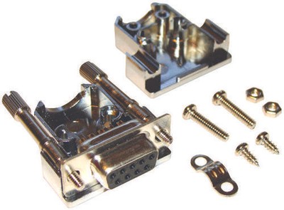 1pc Multicomp MCD8E09FS-KIT D Sub Connector, Db9, Standard, Receptacle, Mul