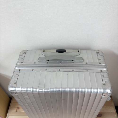 Rimowa Classic Flight Carrello 2 Ruote 63L Valigia Bagagliaio Alluminio Argento - Foto 5 di 10