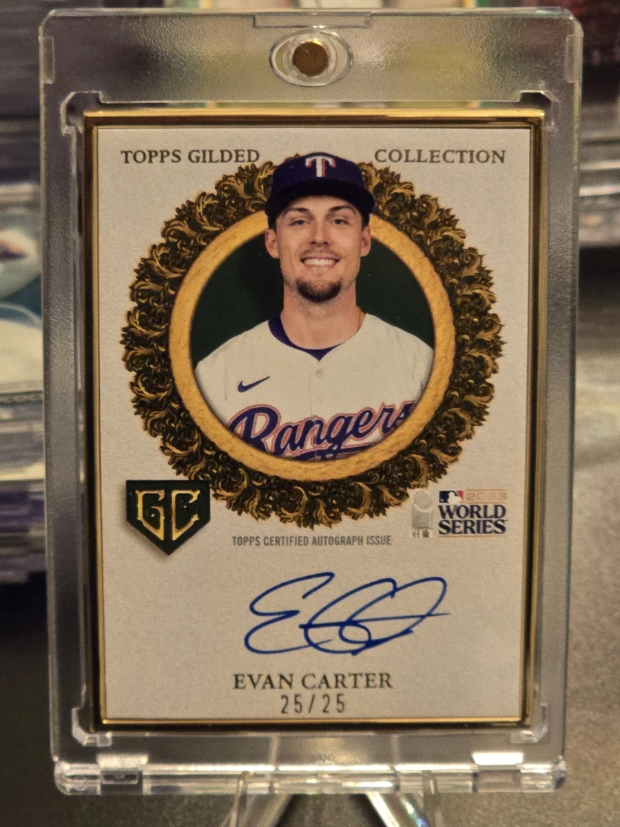 Evan Carter Trading Cards for sale | eBay