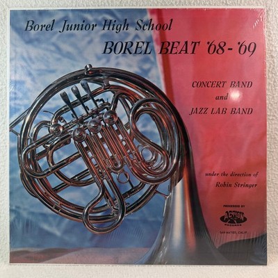 Borel Junior High School, Borel Beat '68 - '69 (Action Records) SEALED LP Jazz