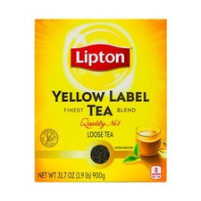 Lipton Yellow Tea | Loose Leaf Black Tea | International Blend | Premi