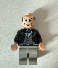 LEGO Minifigure BAT014 Alfred Pennyworth – Excellent Condition | Assembled |