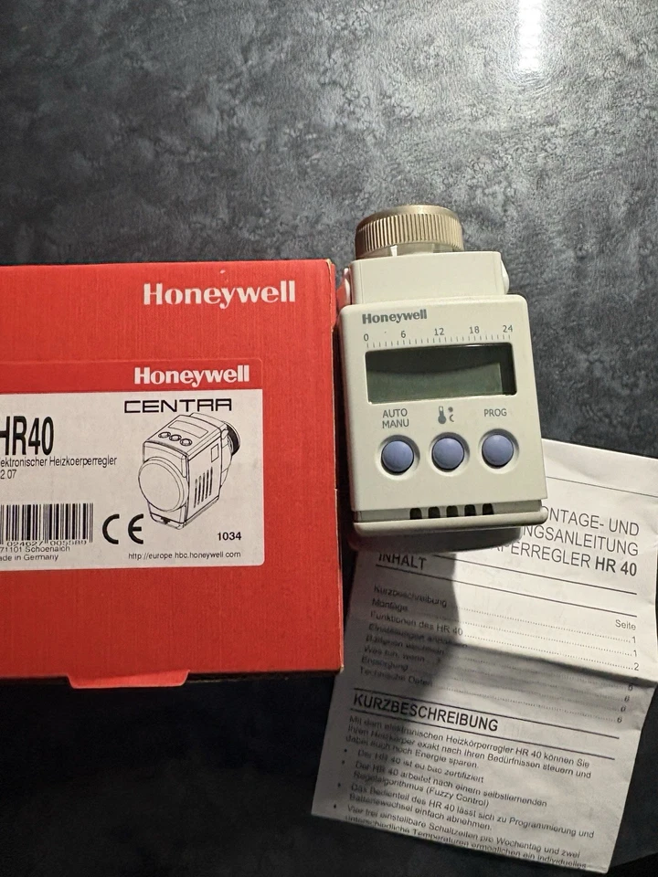 Heizkörperregler, Honeywell HR40, 3 Stück