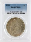 1882 Morgan Silver Dollar PCGS MS63 S$1 Philadelphia Minted No Reserve