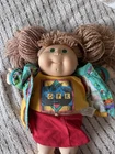 Cabbage Patch Kids Doll Yarn Hair Pigtails 80s 90s Outfit Over The Top CPK