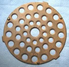 Vintage Griswold Round Cast Iron #9 Trivet 207 Rare Variation⭐