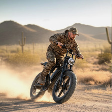 NEW Electric Bike for Adult Peak 1500W 15/25AH 32MPH 20" Fat Tire Mountain Ebike