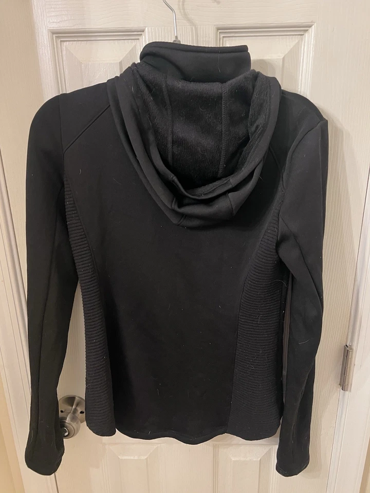 Chaqueta para mujer Tek Gear Mixed Media negra pequeña Foto 3 de 3