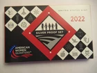 2022 US Mint American Women Silver Quarter Proof Set, 5 Coins, US Mint Pkg/COA