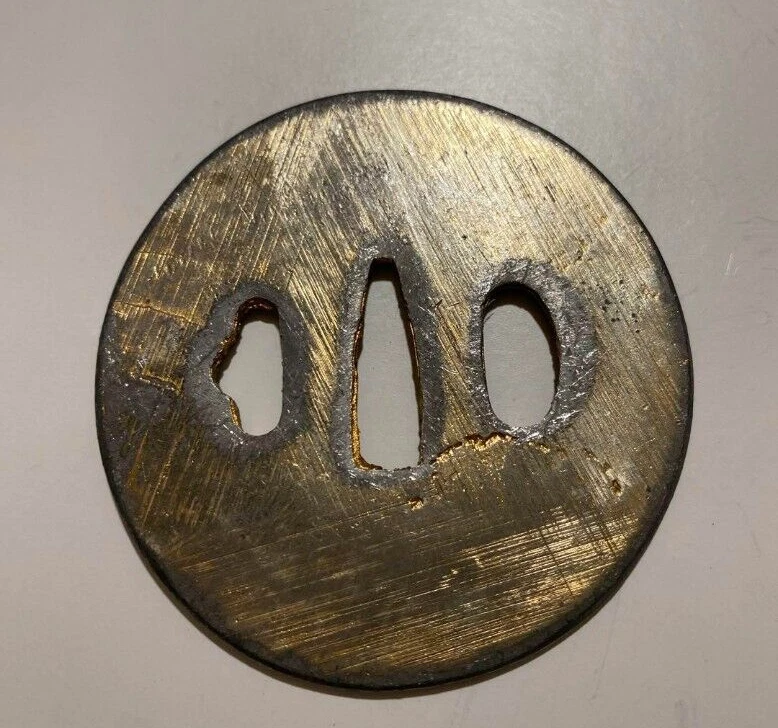 Alta Calidad Tsuba Espada Japonesa Guardia de Hierro Período EDO De JAPÓN Raro Japón Foto 2 de 3
