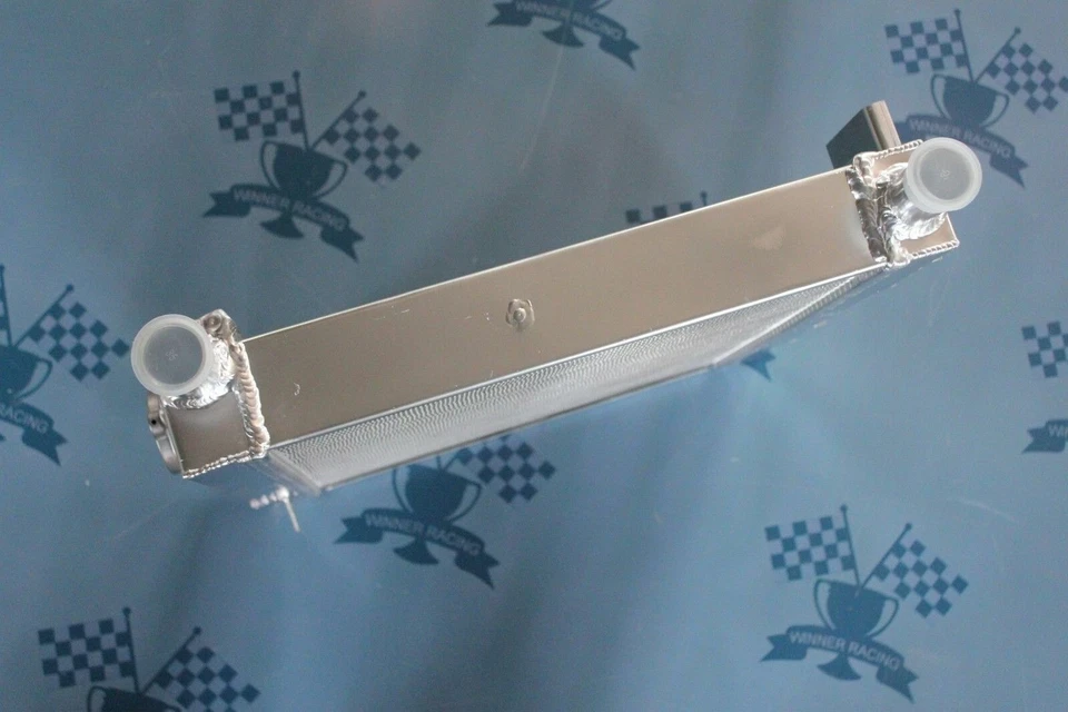 Aluminum Radiator & 12" FAN Fit Lancia Fulvia 1.3S 1.3L V4 GAS 1967-1976 - Image 4 of 4