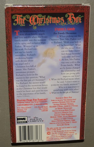 VHS - The Christmas Box - Richard Thomas, Annette O'Toole - Feature Films Family - Picture 2 of 2