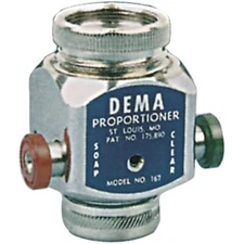 Dema 167T Faucet Mounted Chemical/Soap Dispenser for Cleaning Chemicals Kitchens