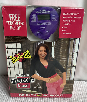 Cardio Dance Blast Crunch Workout with Pedometer Marie Forleo