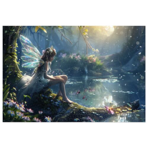 1000 pieces Jigsaw Puzzle: Beautiful Fairy Jigsaw Puzzle(brand-)new article - Picture 1 of 3