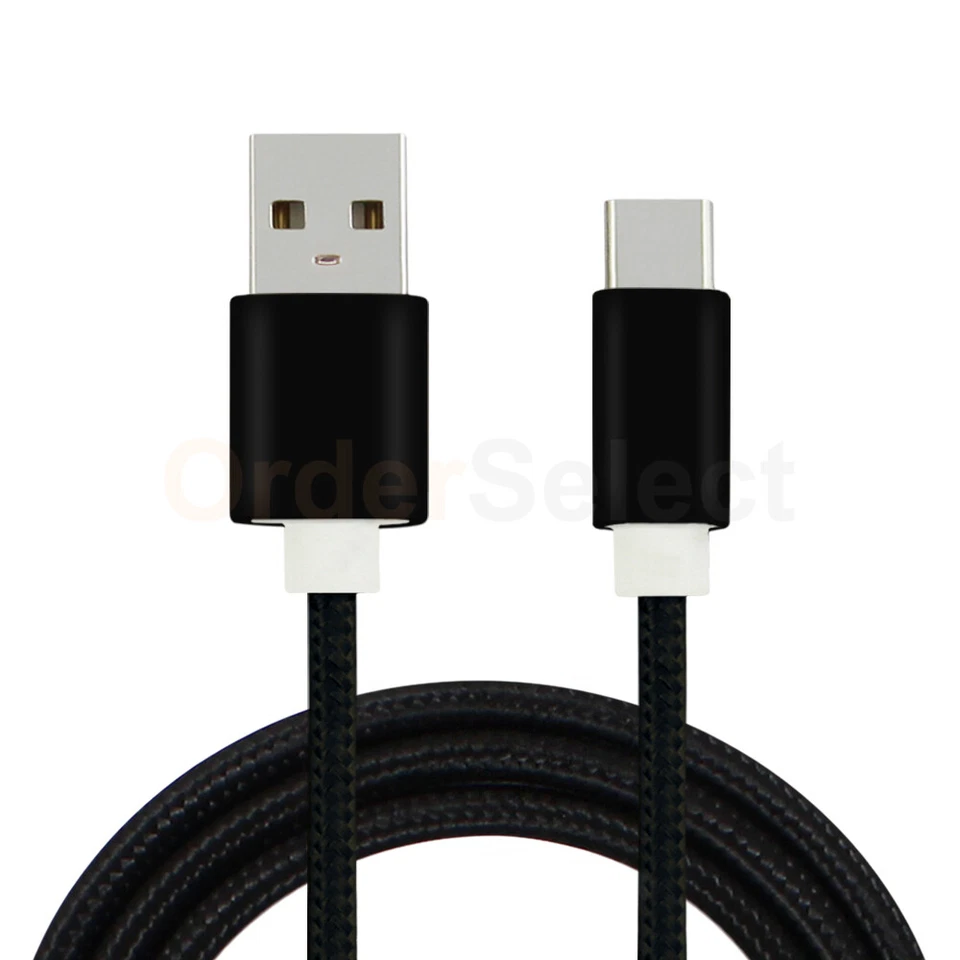 USB Type-C 6FT Braided Charger Cable for OnePlus 3T/6T/7T/7 Pro/Razer Phone 2 - Image 3 of 4