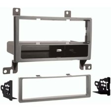 Metra 99-7325S Silver Single DIN Stereo Dash Kit for 2007-2012 Hyundai Santa Fe