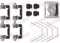 Quick Brake 109-0063 ZubehöRsatz, Scheibenbremsbelag FüR Hyundai, Kia, Opel