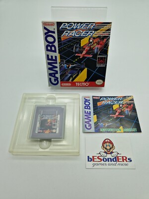 Power Racer - Nintendo Gameboy - OVP - Anleitung - Tecmo