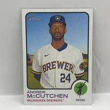 2022 Topps Heritage High Number Baseball Andrew Mccutchen Base #508 Brewers