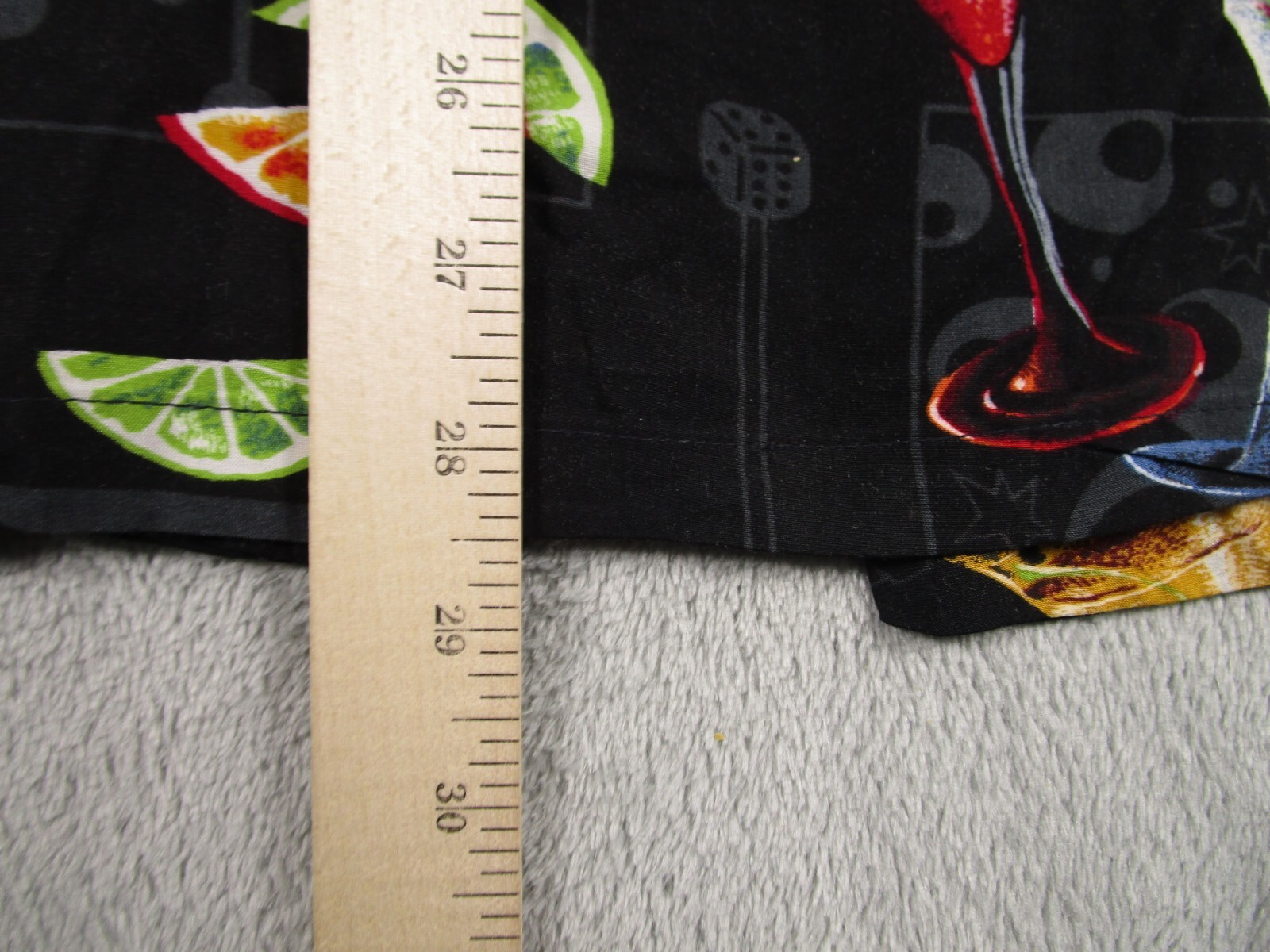 Vintage Paradise Found Shirt Mens XL Black Cocktail Happy Hour Hawaiian