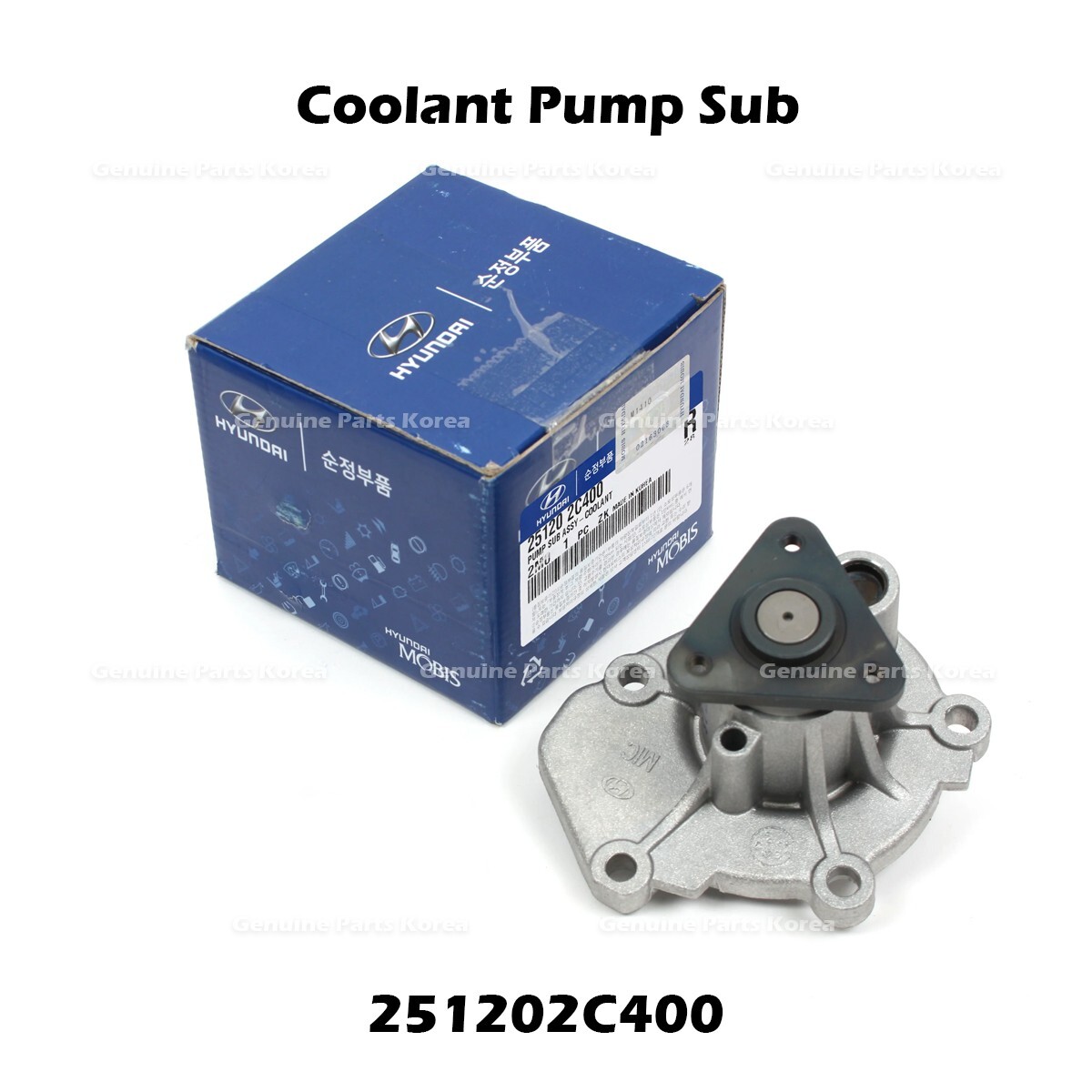 ⭐Genuine⭐ Coolant Pump Sub 251202C400 for Hyundai Genesis Coupe