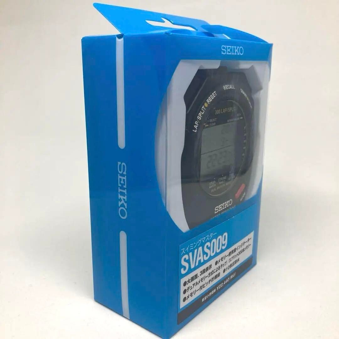 SEIKO Stopwatch STOP WATCH SVAS009 Black Swimming Master Black | eBay