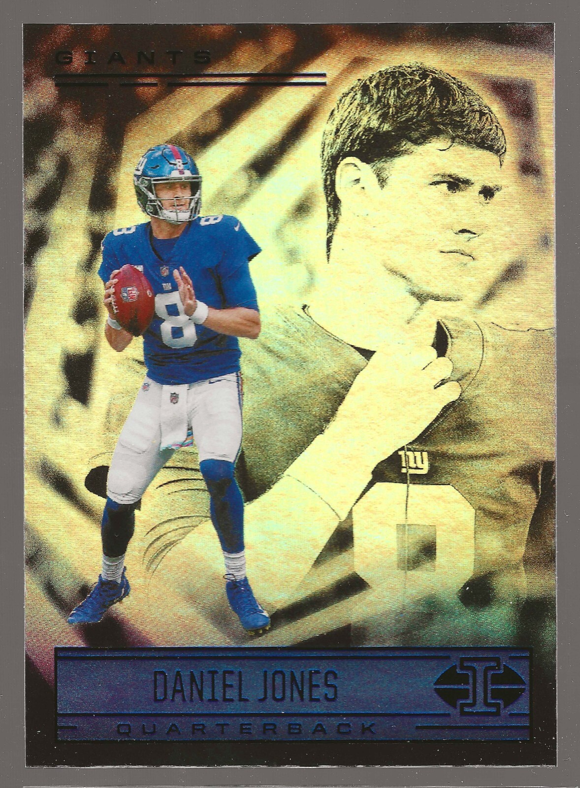 2021 Panini Illusions DANIEL JONES #48 New York Giants