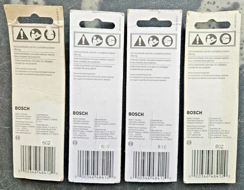 BOSCH 3-Piece 2-1/2" Impact Tough Double-Ended Screwdriving Bit Assorted 4 Pack - Picture 2 of 2
