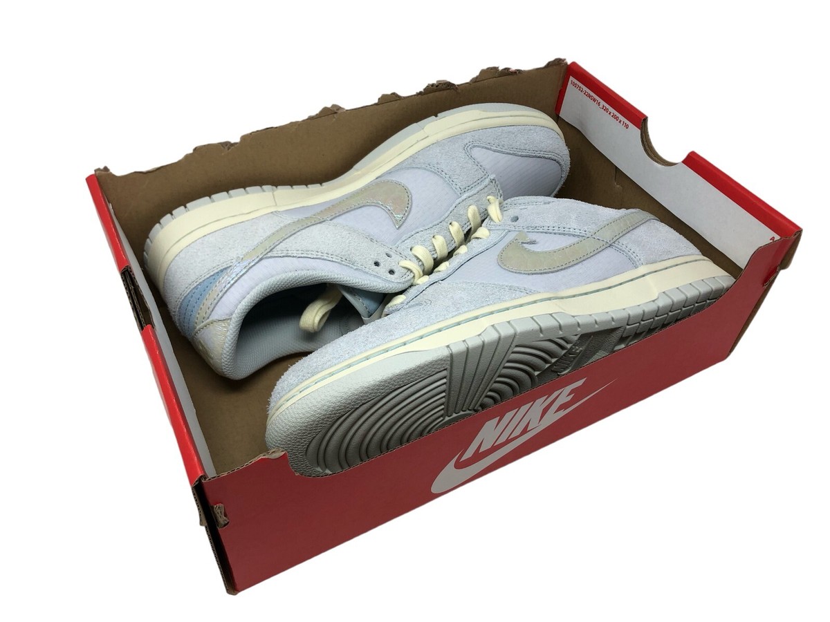 Nike Dunk Low SE \'Gone Fishing\' Mens Shoes Photon Dust/Light Silver DV7210 001 Nike Dunk Low Retro SE Shoes Men main image 4