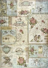 Stamperia Reispapier für Decoupage Blatt A/3...