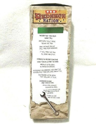 Redneck Nation Christmas Tree Plunger Funny Novelty Gag Gift - Picture 6 of 8