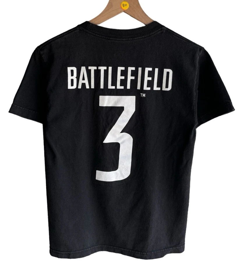 Camiseta Videojuego Promocional Dados Battlefield 3 Talla S Foto 2 de 4