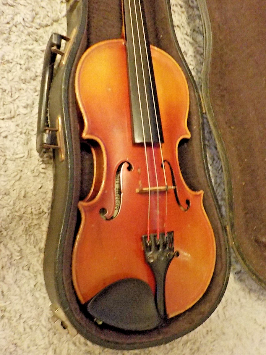 Used*Karl Meisel Model 6110 1/2*copy Stradivarius Design Violin w