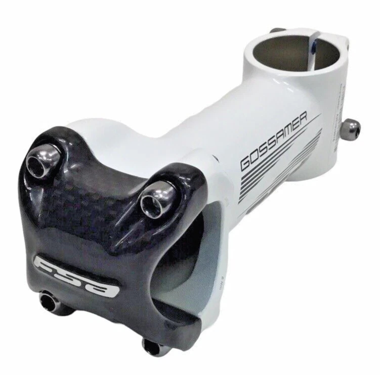 FSA Gossamer Pro Alloy Road-MTB Stem 31.8 Carbon Clamp +/- 6° 1-1/8" Steer 120mm - Image 3 of 4