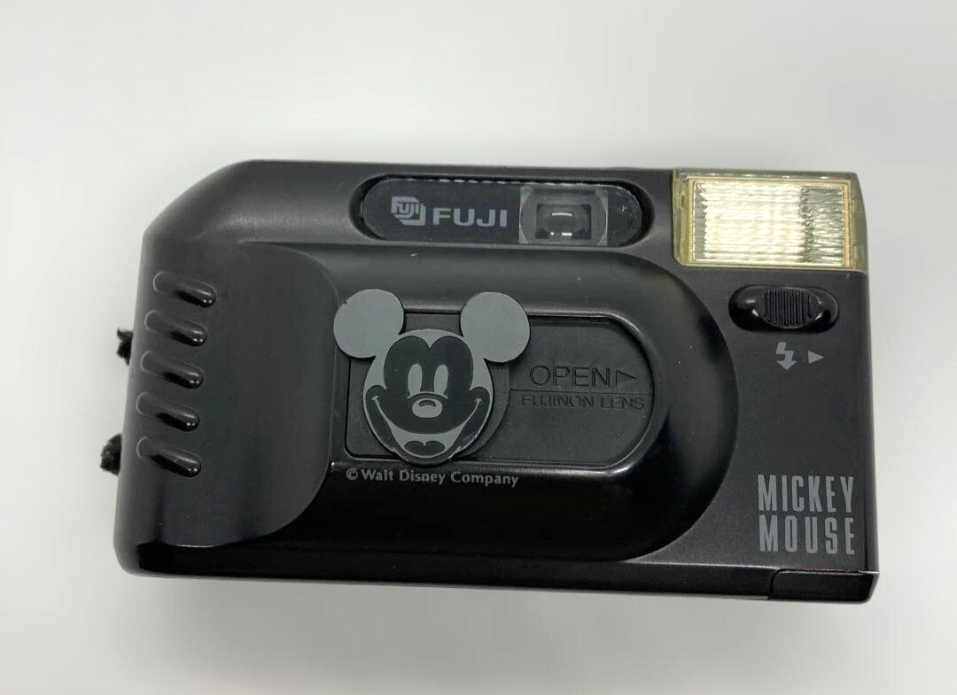 Fuji DL-7 Mickey Mouse Point & Shoot Film Camera Japan Rare | eBay