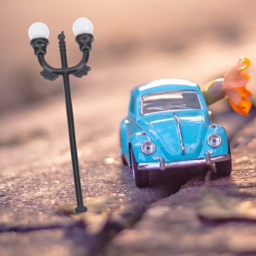 Miniature Street Light Decor 12pcs for Micro Landscape and House Supply