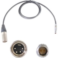 Perwin 4-Pin XLR Male to 2-Pin LEM Bolt Power Cable